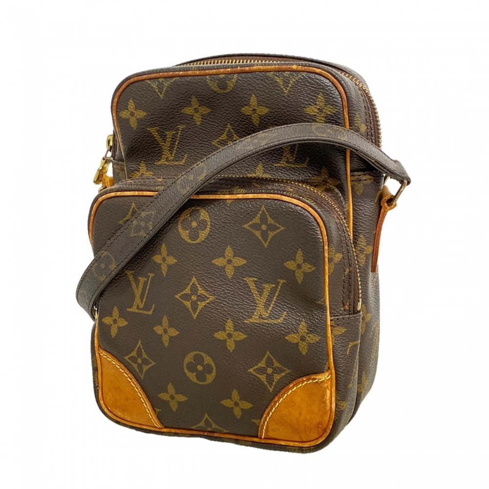LOUIS VUITTON Authentic Brown Monogram Shoulder Bag